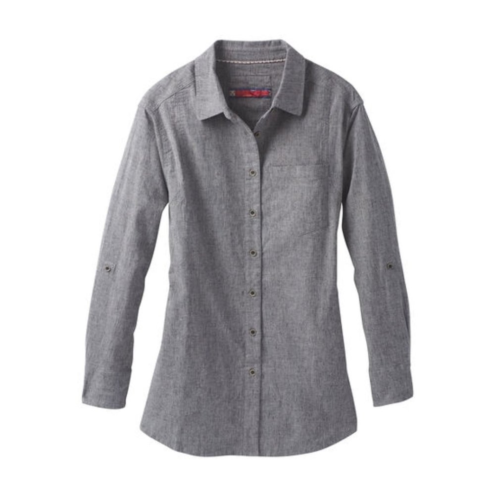Prana Aster Tunic Women’s Hemp Long Sleeve Pockets